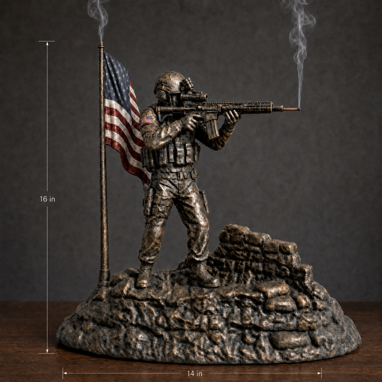 Military Incense Burner